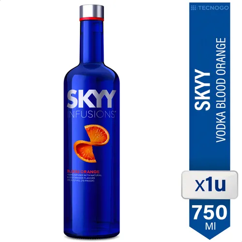Vodka Skyy Infusions Blood Orange Naranja 750ml - Imagen 3