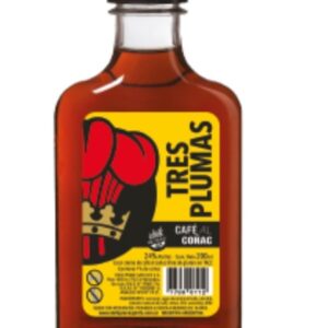 Petacas de Tres plumas Cafe Coñac
