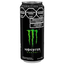 Bebidas Energeticas Moster Green en Lata 473 ml